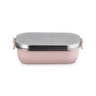 Le Creuset - Shell Pink .9L On The Go Stainless Steel Lunch Box