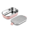 Le Creuset - Shell Pink .9L On The Go Stainless Steel Lunch Box