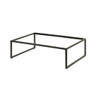 Creations - Axis Pivot Black 21.8" x 13.8" x 6" Rectangle Riser - 7363MW331