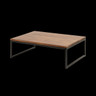 Creations - Axis Pivot Black 21.8" x 13.8" x 6" Rectangle Riser - 7363MW331