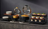 Creations - Axis Pivot Black 21.8" x 7.3" x 9" Rectangle Riser - 7363MW335