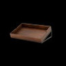 Creations - Axis Pivot Black 13.8" x 21.8" x 4.5" Angled Rectangular Riser - 7363MW340