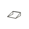 Creations - Axis Pivot Black 13.8" x 11.5" x 4.5" Angled Rectangular Riser - 7363MW342