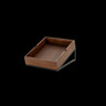 Creations - Axis Pivot Black 13.8" x 11.5" x 4.5" Angled Rectangular Riser - 7363MW342
