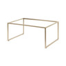 Creations - Axis Pivot Champagne 21.8" x 13.8" x 9" Rectangle Riser - 7364MW332