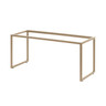 Creations - Axis Pivot Champagne 21.8" x 7.3" x 9" Rectangle Riser - 7364MW335