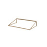 Creations - Axis Pivot Champagne 13.8" x 21.8" x 4.5" Angled Rectangular Riser - 7364MW340