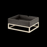 Creations - Axis Pivot Ivory 11.5" x 13.8" x 3" Rectangle Riser - 7365MW336