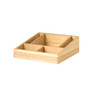 Creations - Axis Spire Blonde 8.5" x 8.5" Napkin Box - 7369MW511