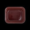 Creations - Brooklyn 3.5 Qt Red Melamine GN 1/2 Bowl (6 Per Case) - 7800ZM2848