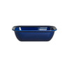 Creations - Brooklyn 48 oz Blue Melamine GN 1/4 Bowl (6 Per Case) - 7801ZM2847
