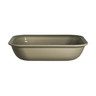 Creations - Brooklyn 3.5 Qt Grey Melamine GN 1/2 Bowl (6 Per Case) - 7802ZM2848