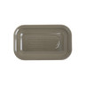Creations - Brooklyn 10.3" x 6.3" Grey GN 1/4 Platter (6 Per Case) - 7802ZM5005