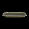 Creations - Brooklyn 12.75" x 10.3" Grey GN 1/2 Platter (6 Per Case) - 7802ZM5006