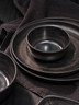 Creations - Raven 10.5" Black Melamine Plate (12 Per Case) - 7803ZM6006