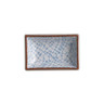 Creations - Tribeca 2 oz Melamine Rectangle Soy Dish (24 Per Case) - 7900BR709