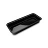 Delfin - Market Tray 3 Qt Black Acrylic Rectangle Bowl (6 Per Case) - DFBRC15810