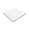 Delfin - Pacific Rim 12" x 12" White Melamine Tray (10 Per Case) - DFTSQ12AS020
