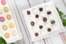 Delfin - Cafe 17" x 6.5" White Melamine Rectangle Tray (10 Per Case) - DFTRC176CF020