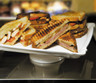 Delfin - Cafe 17" x 13" White Melamine Rectangle Tray (5 Per Case) - DFTRC1713CF020