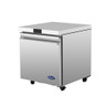 Atosa - 27" Undercounter Refrigerator w/ 1 Solid Swing Door - AUR27SD