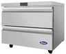 Atosa - 36" Undercounter Refrigerator w/ 2 Drawers - AUR36D2
