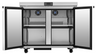 Atosa - 36" Undercounter Freezer w/ 2 Solid Swing Doors - AUF36SD