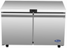 Atosa - 60" Undercounter Freezer w/ 2 Solid Swing Doors - AUF60SD