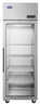 Atosa - 29" Pass-Thru Refrigerator w/ Front Glass & Rear Solid Doors - PLUS-R1-GS-R-PT