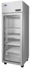 Atosa - 29" Pass-Thru Refrigerator w/ Front Glass & Rear Solid Doors - PLUS-R1-GS-R-PT