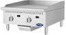Atosa - 24" Thermostatic Polished Steel Gas Griddle - ATG-2424-S