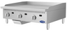Atosa - 36" Thermostatic Polished Steel Gas Griddle - ATG-3624-S