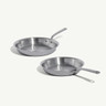 Made In - 10" & 12" Stainless Clad 5-Ply Frying Pan Set