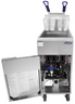 Atosa - 40lb Natural Gas Deep Fryer - ATFS-40ES-NG