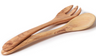 Bérard France - Provencal 12" (30cm)  Olivewood Salad Server Set, 2 Piece - 7405374