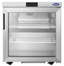 Atosa - 27" Undercounter Refrigerator w/ 1 Glass Door - AUR27GD