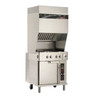 Wells - Ventless Cooking System w/ Convection Oven Base & 4 Hot Plates 208V/3Ph - WVO-4HF