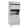 Wells - Ventless Cooking System w/ Drawer Warmer Base & Griddle/2 Hot Plates 208-240V/1Ph - WV2HGRW1