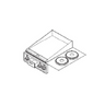 Wells - Ventless Cooking System w/ Cabinet Base & Griddle/2 Hot Plates 240V/3Ph - WV2HG