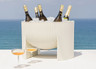 Mogogo - Moby 20.4" x 13.7" Butter Cream Countertop Unit - MGSMOBBC0101