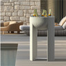 Mogogo - Moby 20.4" x 35" Butter Cream Freestanding Unit - MGSMOBBC0201