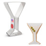 Ann Clark Cookie Cutters - 4.25" Martini Glass Cookie Cutter - 8316A
