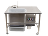 Omcan -  48" Breading Station w/ Clump Sifting - 48616