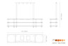 Mogogo - Modular 130" x 29.5" x 95.5" Grey Slate / Brushed Brass Large Arch Induction Station - MGCMLD02GBXF