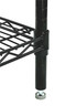 Omcan - 18"x 36" x 72" Black Epoxy Shelving Kit - 49254