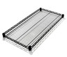 Omcan - 18"x 36" x 72" Black Epoxy Shelving Kit - 49254