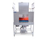 Jackson - Conserver Corner Unit Dual Rack Low Temperature Chemical Sanitizing Door-Type Dishwasher - Conserver XL2C
