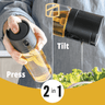 Trudeau - Stak 2 in 1 Spray and Pour Oil Bottle