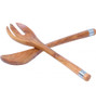 Bérard France - Acero 12" Olivewood Salad Server Set, 2 Piece - 7403150