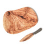 Bérard France - Olivewood Butter Dish w/ Knife - 7412070